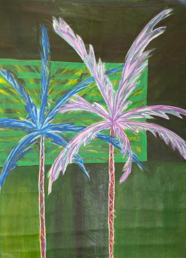 Couleurs Innattendues | Acrylique sur toile | 60 x 80cm