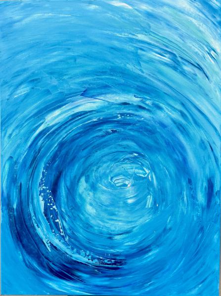 L’éveil à Taháa | Acrylique sur toile | 60 x 80cm | CHF 600