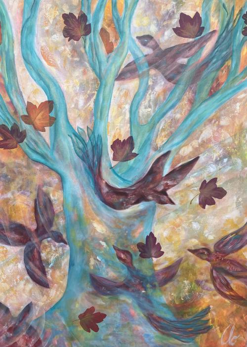 Hirondelles | 60/80cm
