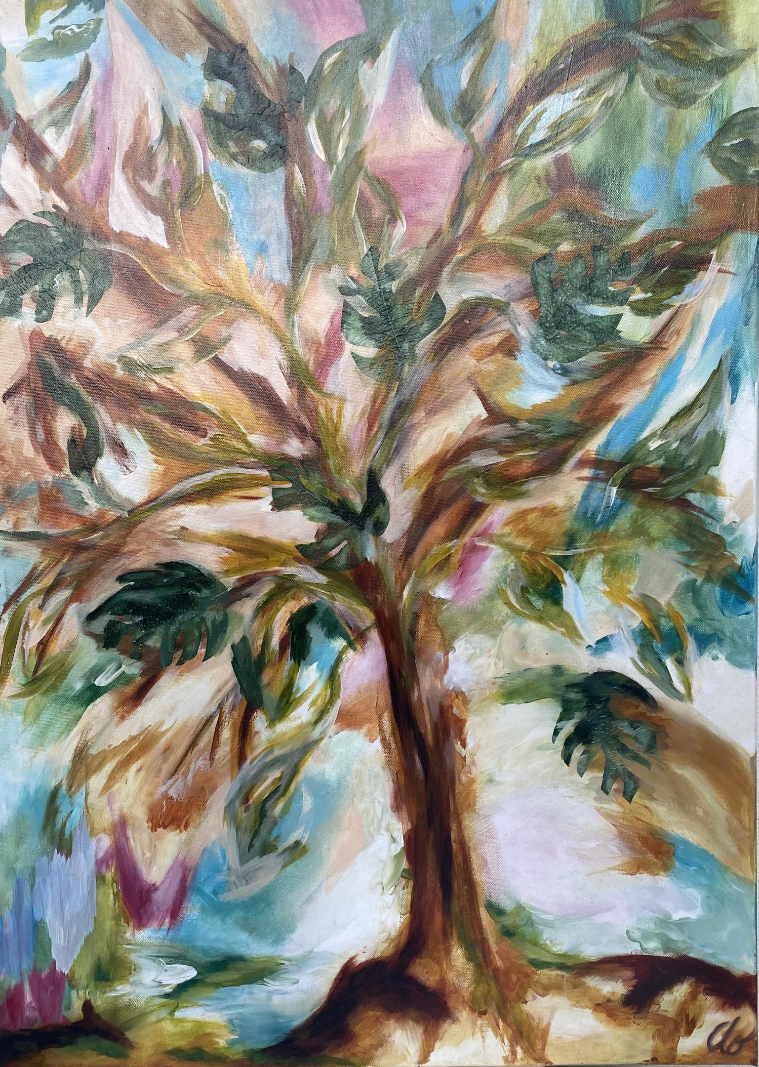 La danse&#60;br&#62;Acrylique sur toile&#60;br&#62;60x80cm