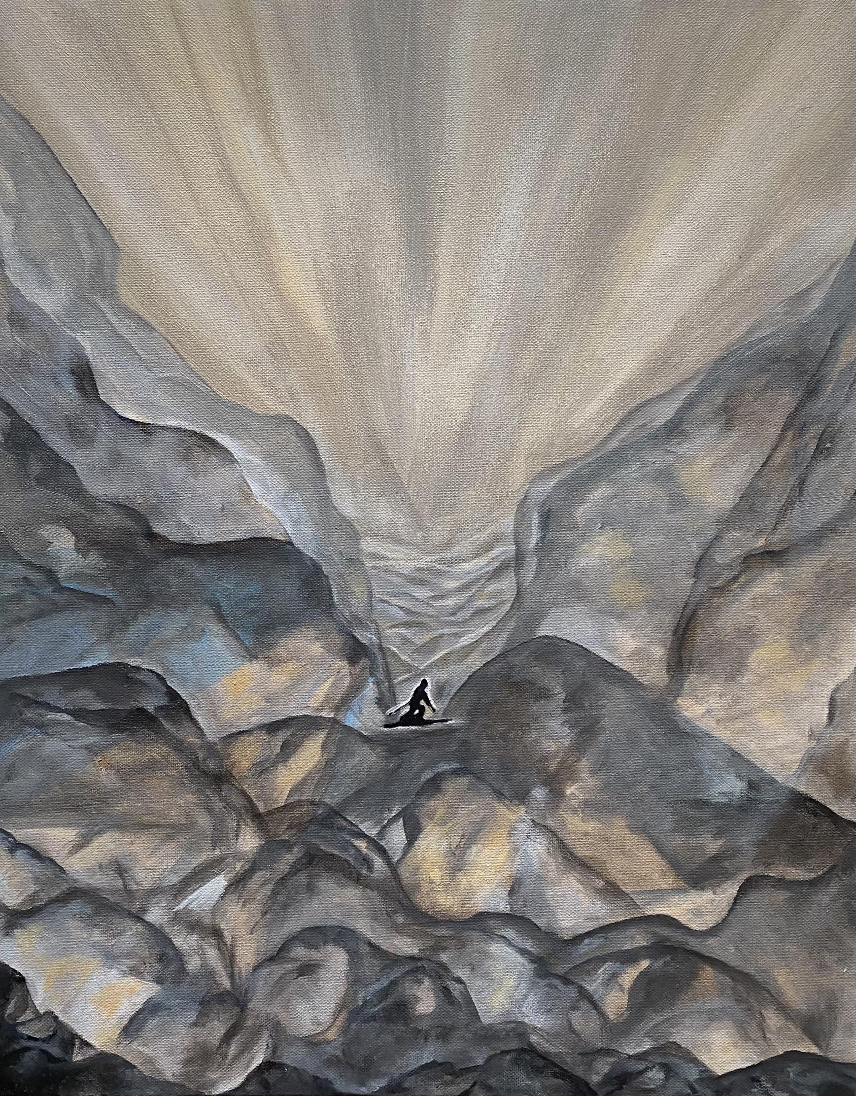 Agitation&#60;br&#62;Acrylique sur toile&#60;br&#62;40x50 cm