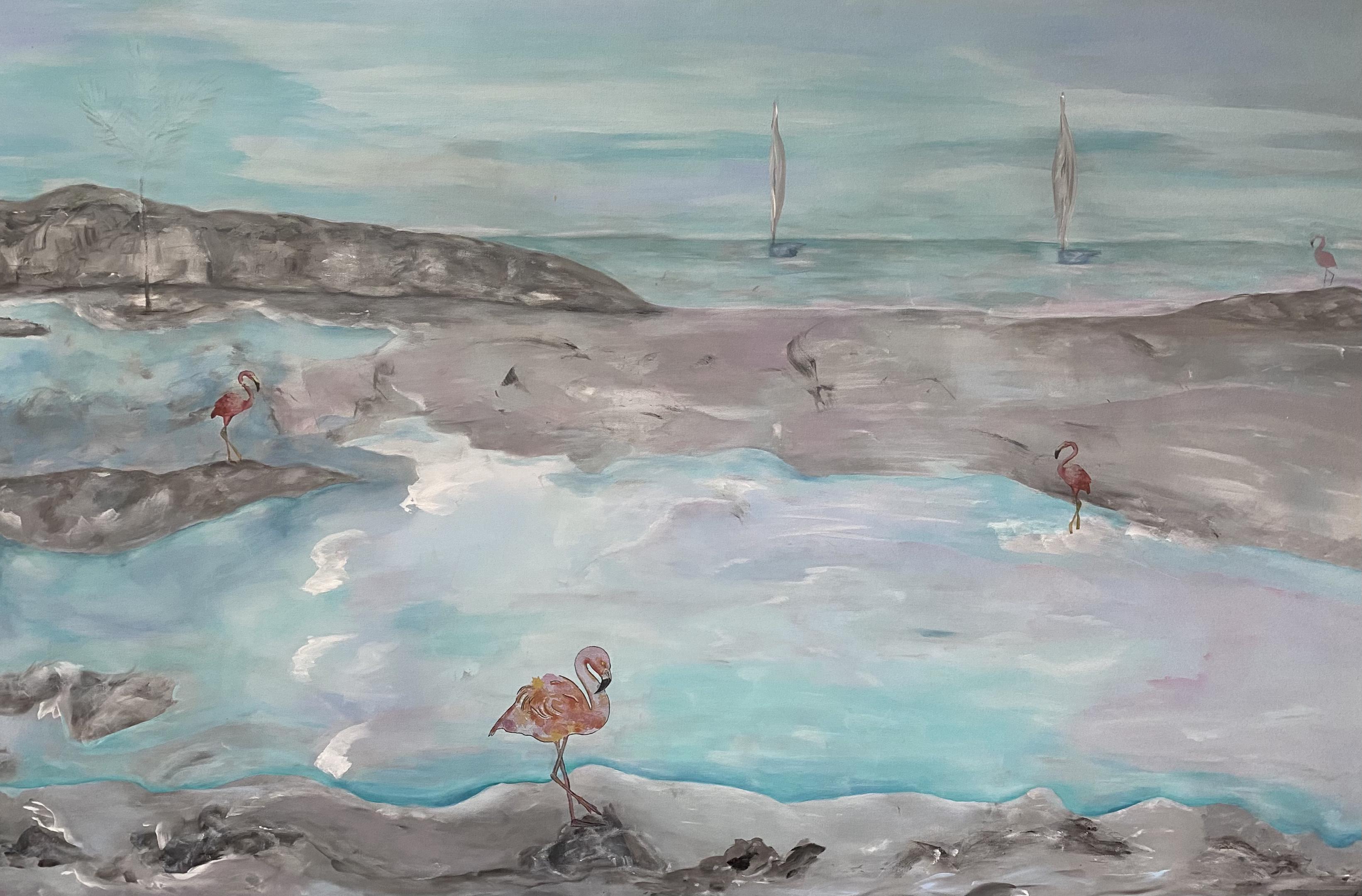 L’esprit ouvert&#60;br&#62;Technique mixte&#60;br&#62;120x80 cm