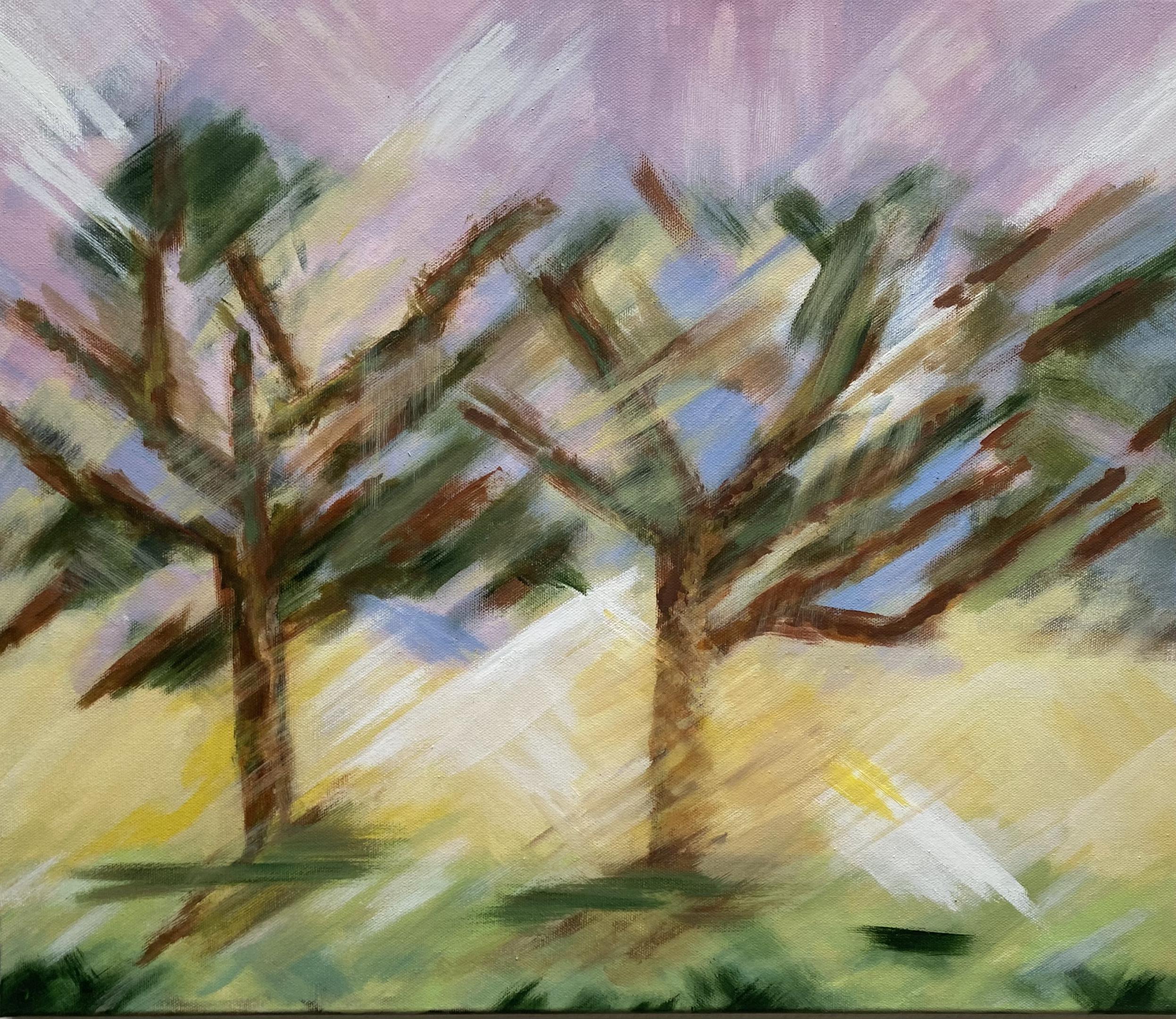 Mouvements&#60;br&#62;Technique mixte&#60;br&#62;60x50 cm
